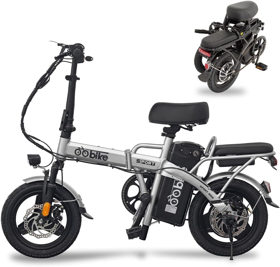 RIRAKIE 14インチ電動自転車レビュー|折りたたみミニベロ×100km走行【販売終了・代替モデルあり】
