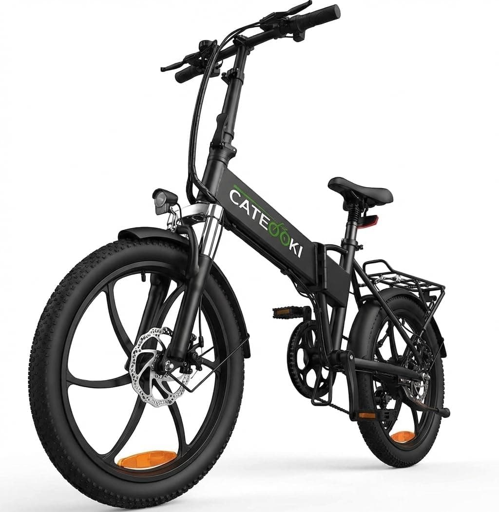 CATEOOKI 20インチ電動自転車レビュー|極太タイヤ×150km走行の実力【2026年版】