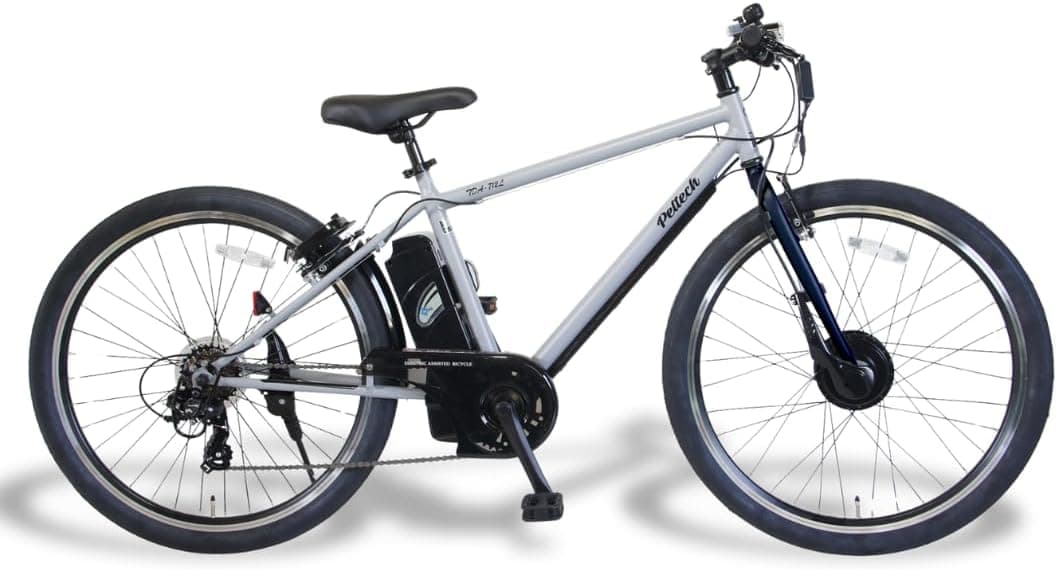 Amazon人気4モデル電動クロスバイク比較【2026年版】|PELTECH・Panasonic・MASERATI・Bridgestone