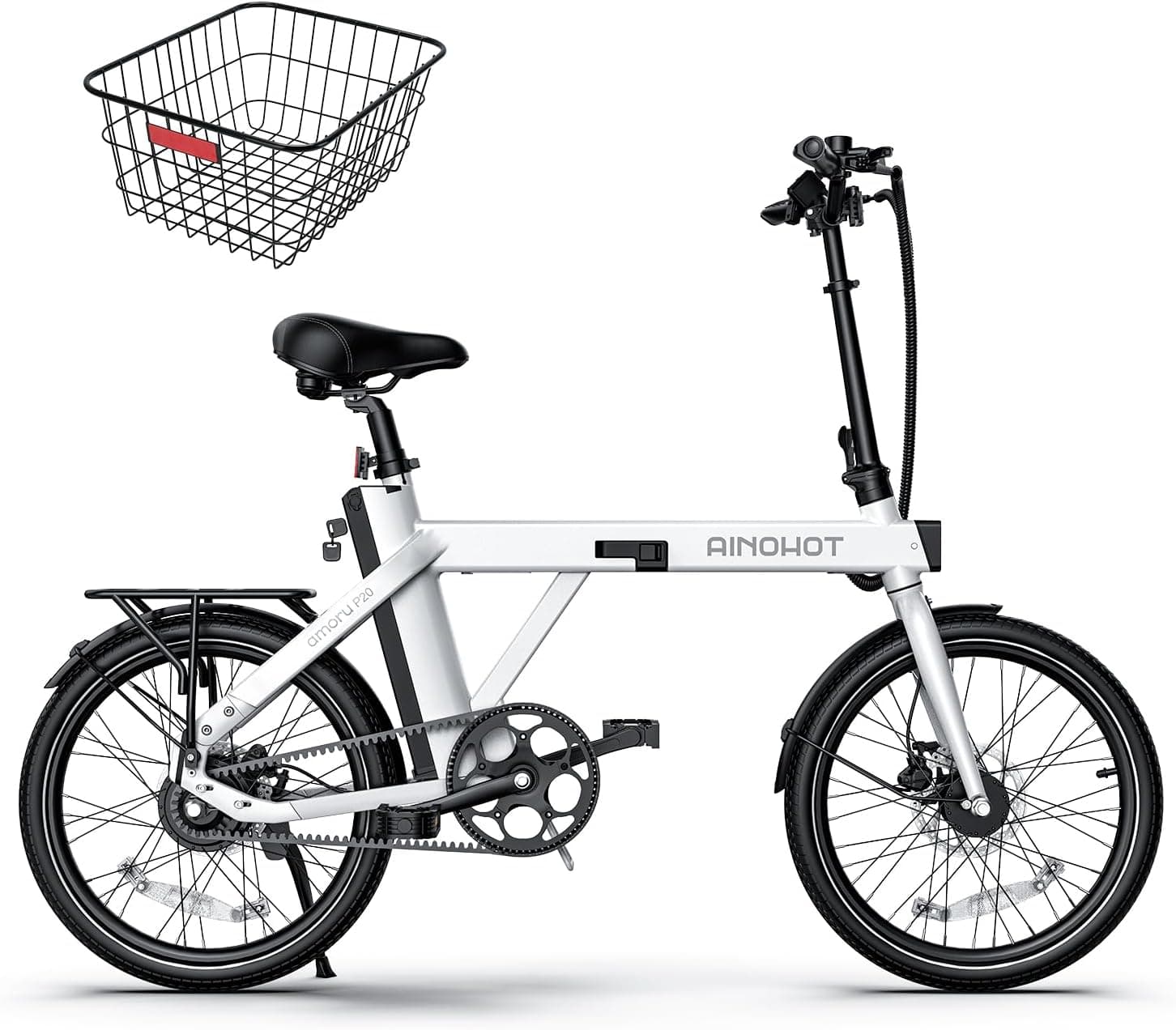 amoru P20 レビュー|ベルトドライブ×型式認定×100km走行の折りたたみe-bike【2026年版】